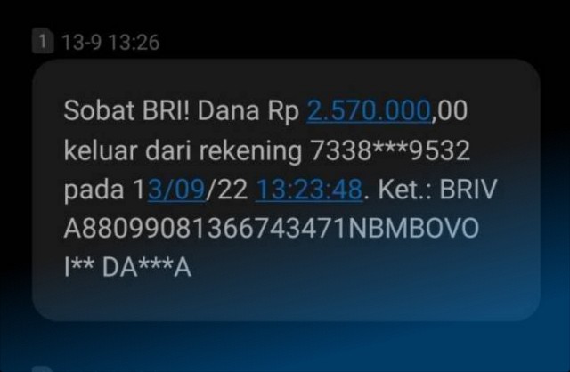 Cara Menonaktifkan SMS Banking BRI
